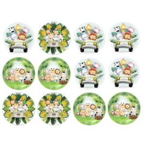 Cialda su Zucchero Safari 12 impronte per biscotti cupcakes