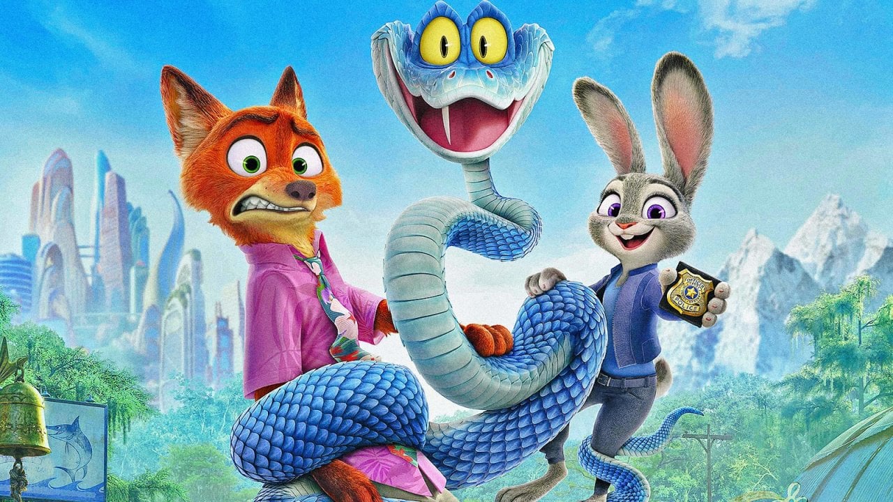 Zootropolis Cialda su zucchero Rettangolare Personalizzata