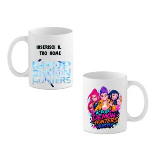 Tazza Kpop Demon Hunter Personalizzabile con Nome