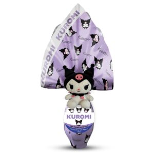 Kuromi Uovo di Pasqua Con Peluche gr 300 versione a scelta