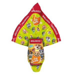 44 Gatti Uovo di Pasqua gr 150 versione a scelta