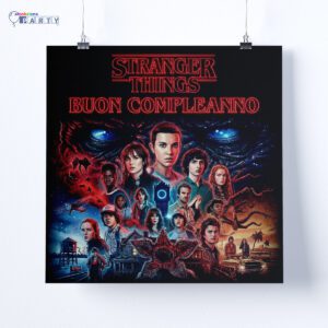 Stranger Things Poster personalizzato